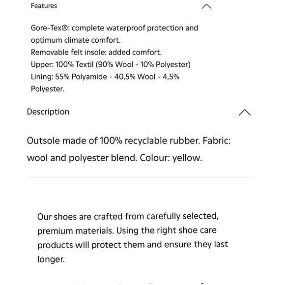 Camper Wool-mix yellow Ankle Boots - Picture 10 of 11